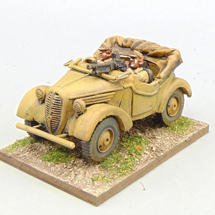 Grade D - Warlord Games - WW2, Burma & Pacific - Imperial Japanese Kurogane with MG Grade D - Warlord Games - WW2, Burma & Pacific - Imperial Japanese Kurogane with MG