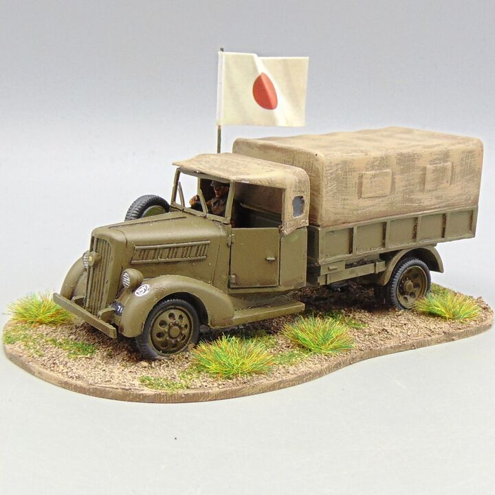 Grade D - Warlord Games - WW2, Burma & Pacific - Imperial Japanese Army Type 97 Isuzu Truck