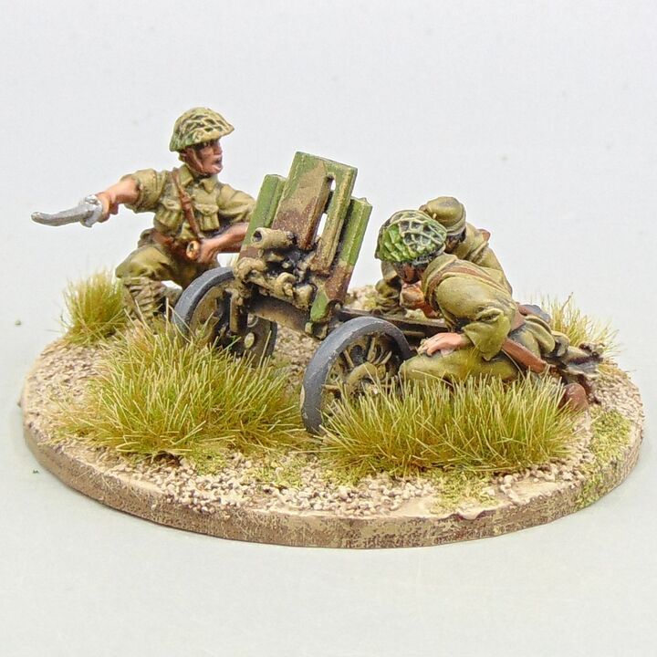 Grade C - Warlord Games - WW2, Burma & Pacific - Imperial Japanese Army Type 92 70mm Light Howitzer & Crew