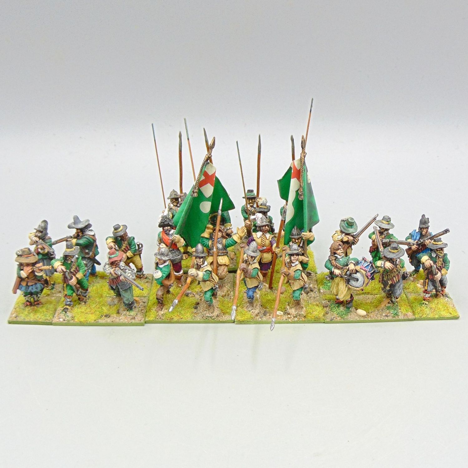 Grade F - Various Manufacturers - ECW - Pike & Shot Infantry Unit