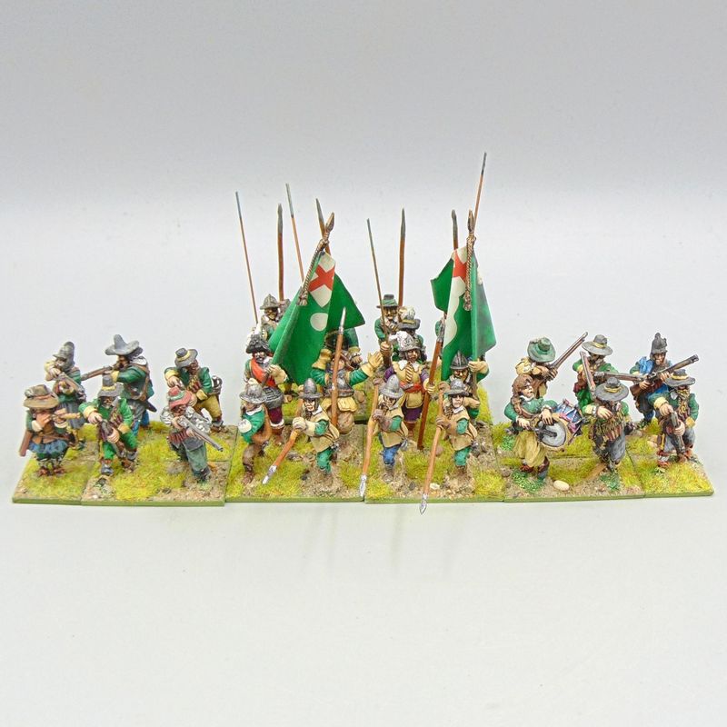 Grade F - Various Manufacturers - ECW - Pike & Shot Infantry Unit Grade F - Various Manufacturers - ECW - Pike & Shot Infantry Unit