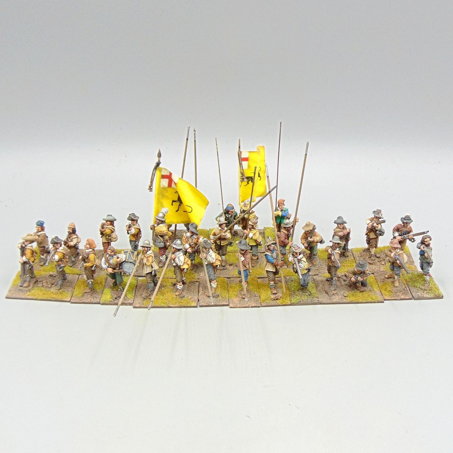 Grade C - Redoubt Enterprises - ECW - Pike & Shot Infantry Unit