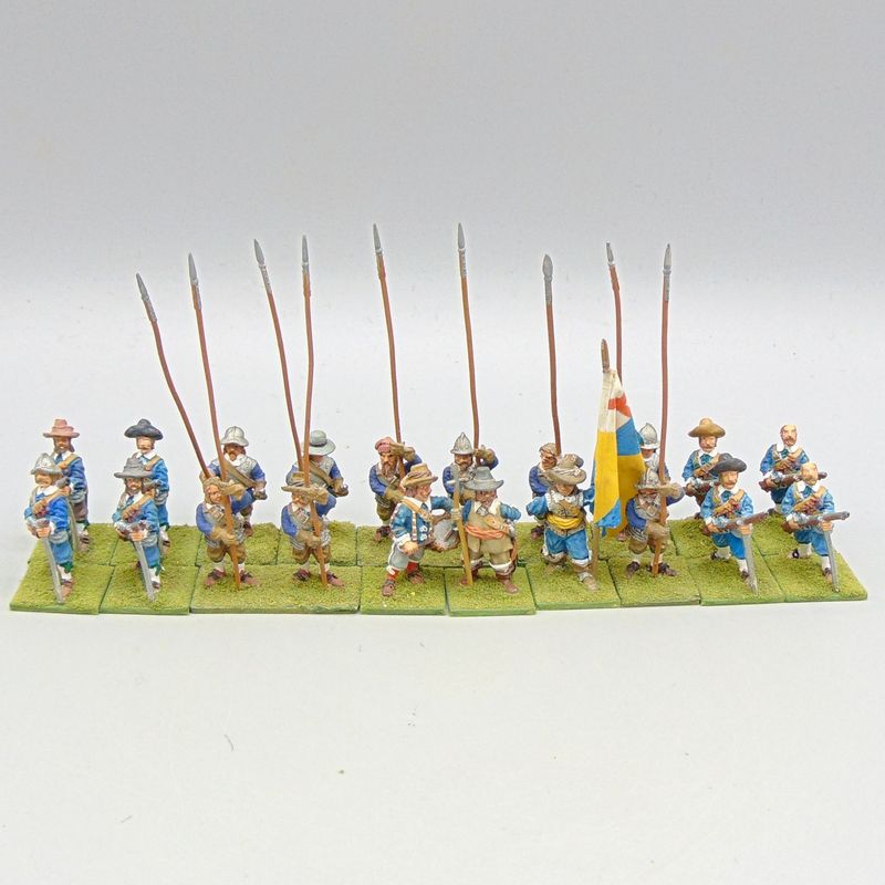 Grade D - Essex Miniatures- ECW - Pike & Shot Infantry Unit Grade D - Essex Miniatures- ECW - Pike & Shot Infantry Unit