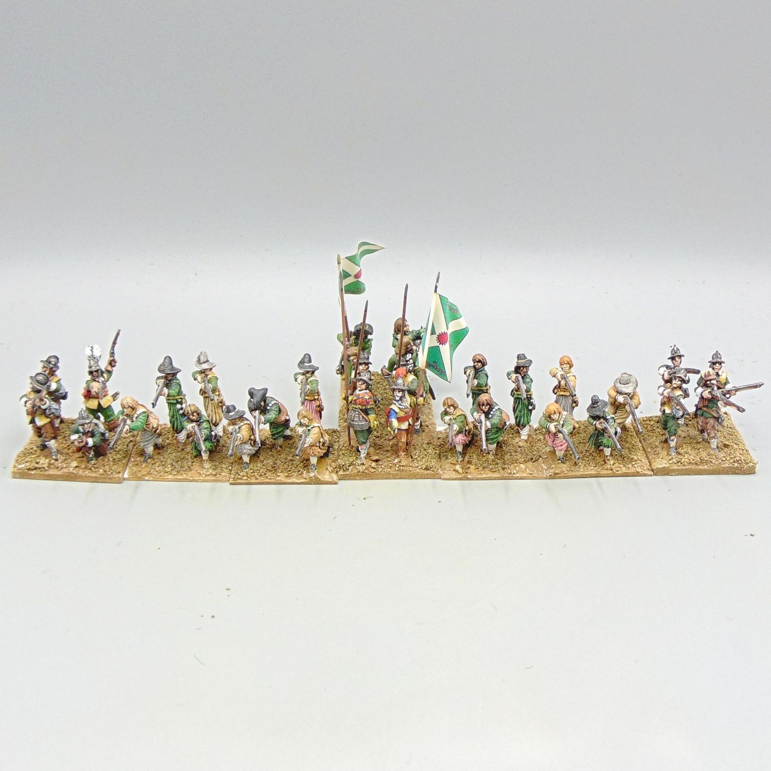Grade D - Various Manufacturers - ECW - Scots Covenantor Pike & Shot Infantry Unit