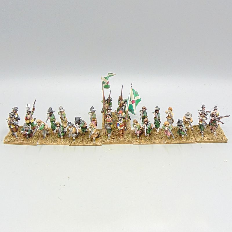 Grade D - Various Manufacturers - ECW - Scots Covenantor Pike & Shot Infantry Unit Grade D - Various Manufacturers - ECW - Scots Covenantor Pike & Shot Infantry Unit