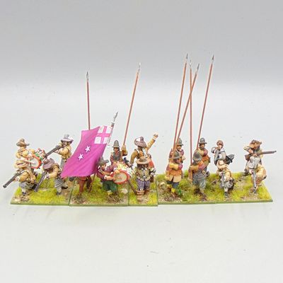Grade C - Redoubt Enterprises - ECW - Pike & Shot Infantry Unit Grade C - Redoubt Enterprises - ECW - Pike & Shot Infantry Unit