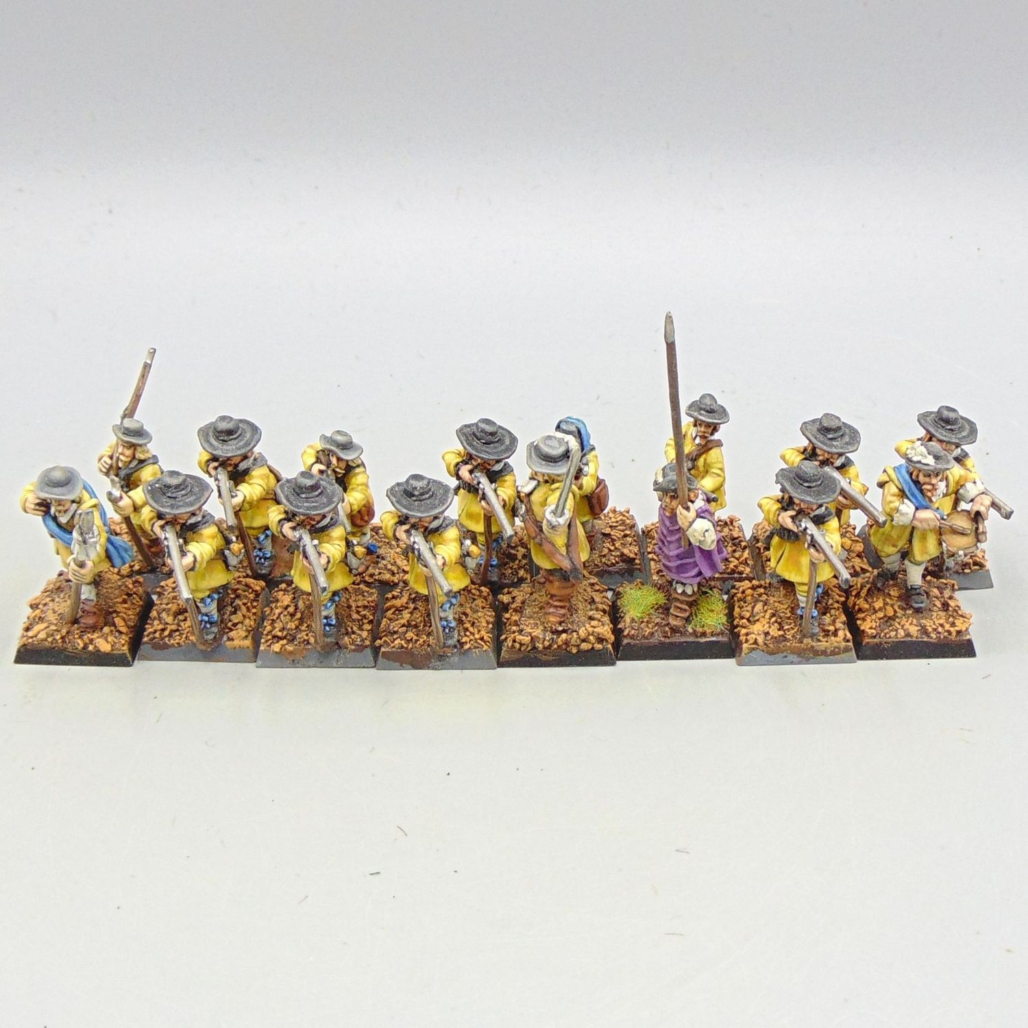 Grade B - Wargames Foundry - TYW - Commanded Shot Unit