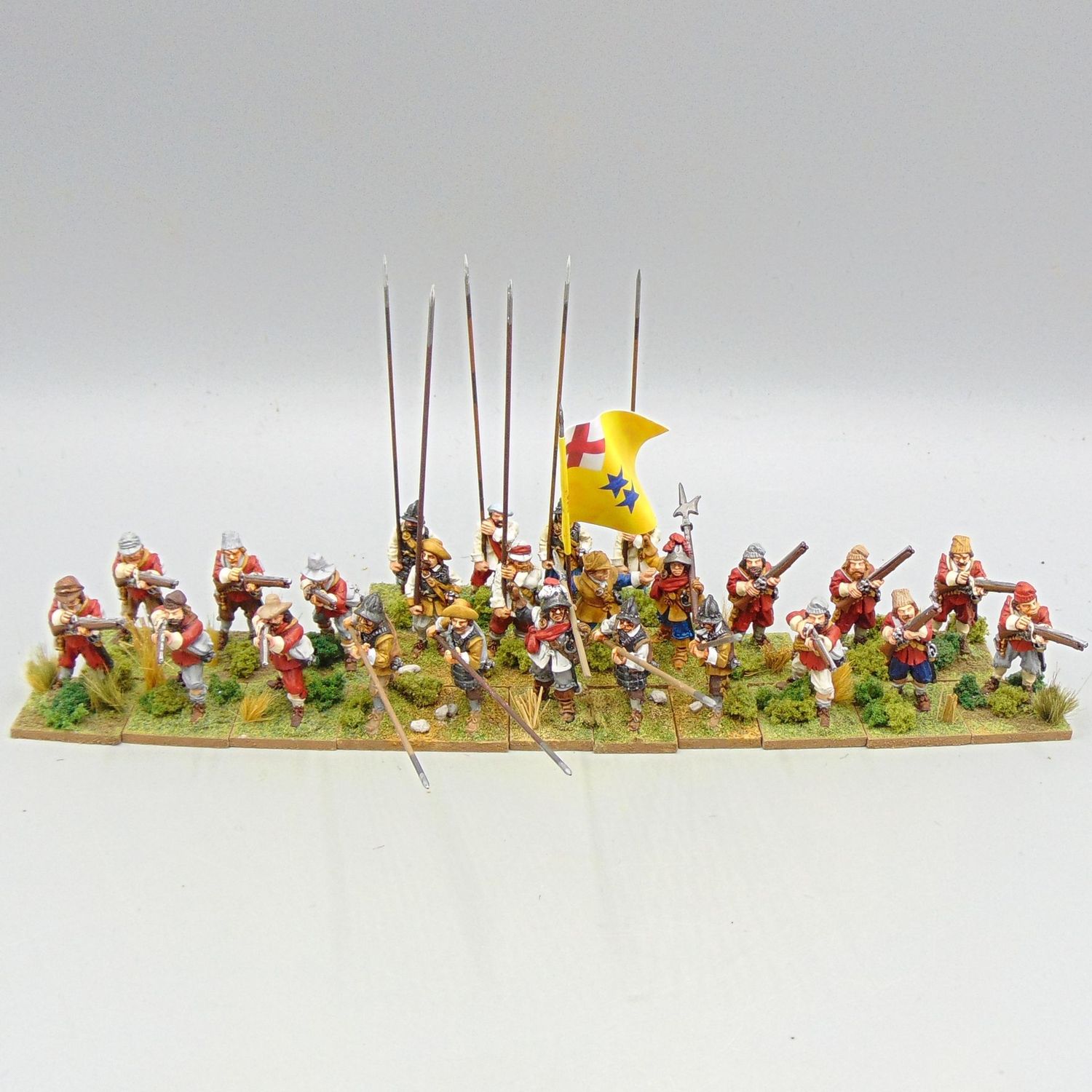 Grade B - Renegade Miniatures - ECW - Pike & Shot Infantry Unit