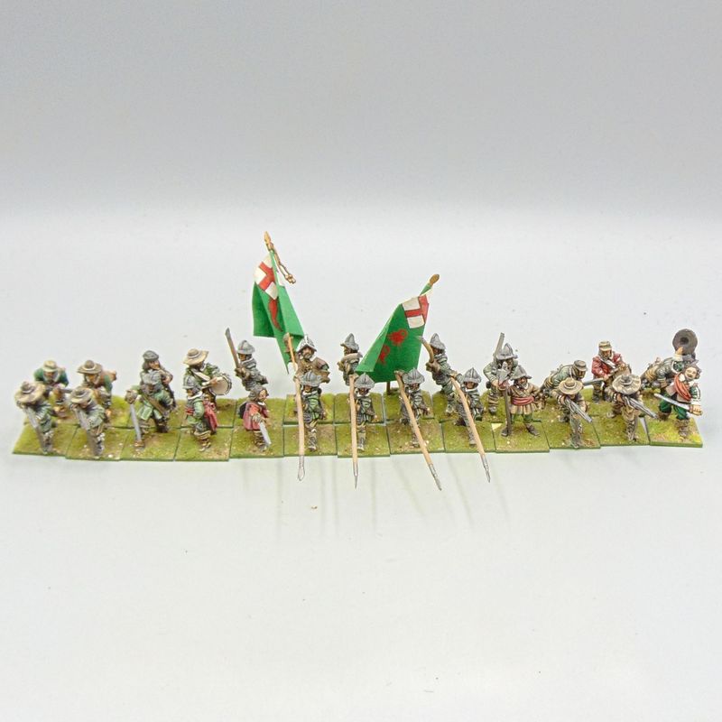 Grade C - Wargames Foundry - ECW - Pike & Shot Infantry Unit Grade C - Wargames Foundry - ECW - Pike & Shot Infantry Unit