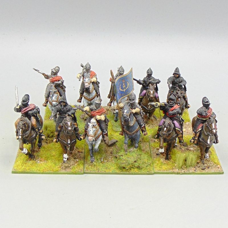 Grade D - Redoubt Enterprises - ECW - Royalist Cuirassier Unit Grade D - Redoubt Enterprises - ECW - Royalist Cuirassier Unit
