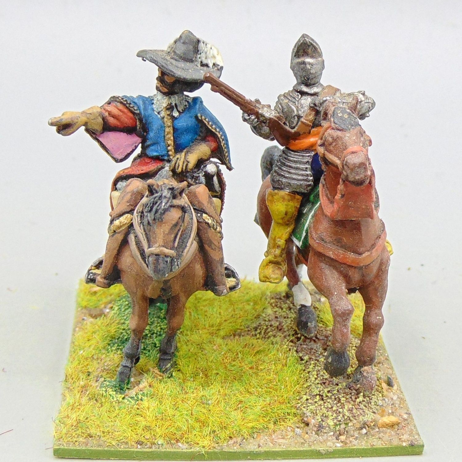 Grade D - Redoubt Enterprises - ECW - Mounted Command Group