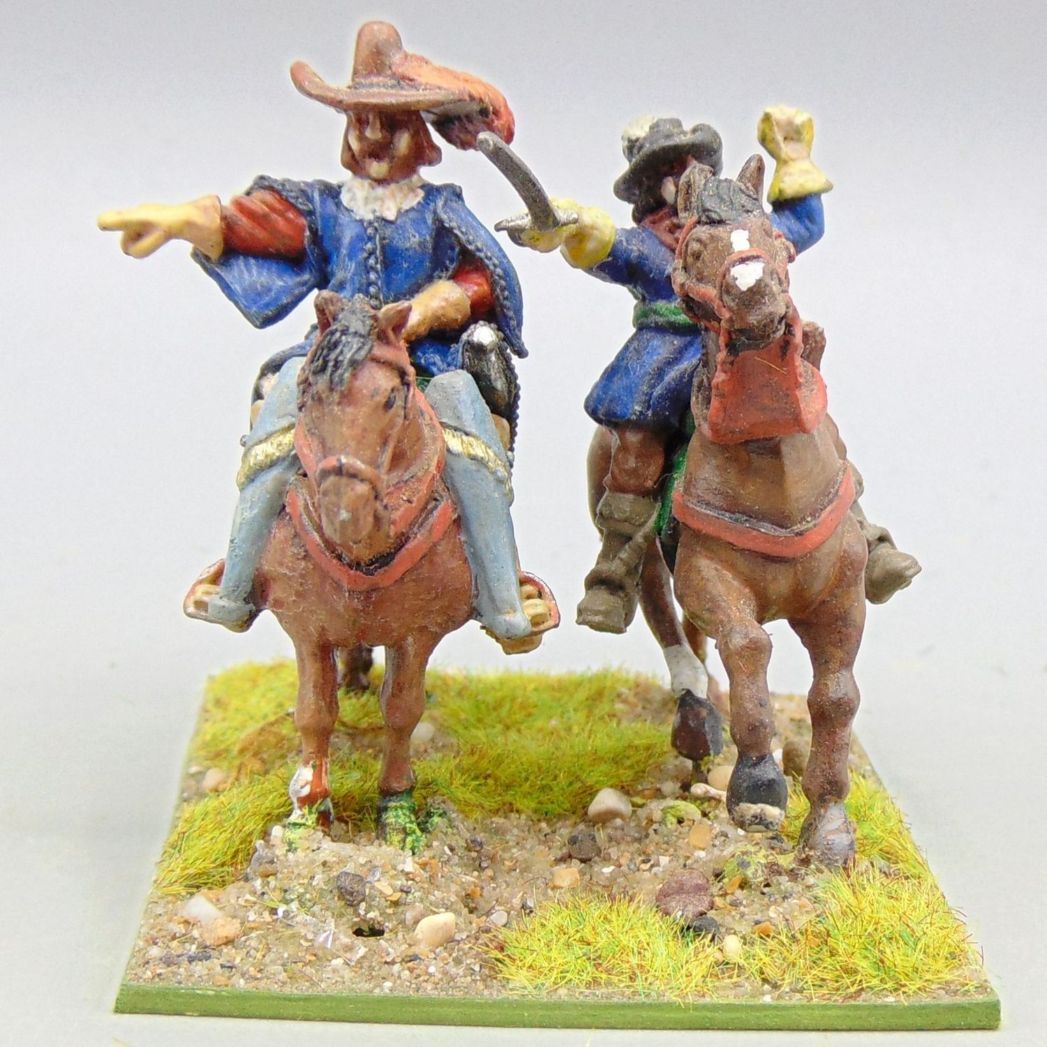 Grade D - Redoubt Enterprises - ECW - Mounted Command Group