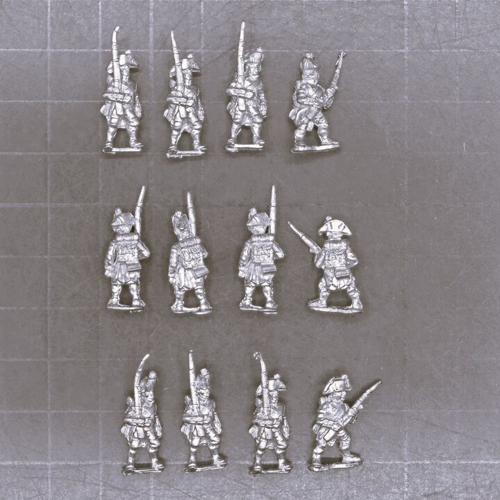 Essex Miniatures, Napoleonic - Early French Fusiliers Essex Miniatures, Napoleonic - Early French Fusiliers