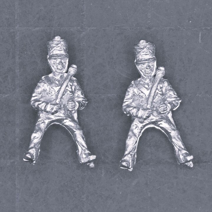 Essex Miniatures, Napoleonic - French Artillery Limber Horse Riders - No Horses Essex Miniatures, Napoleonic - French Artillery Limber Horse Riders - No Horses
