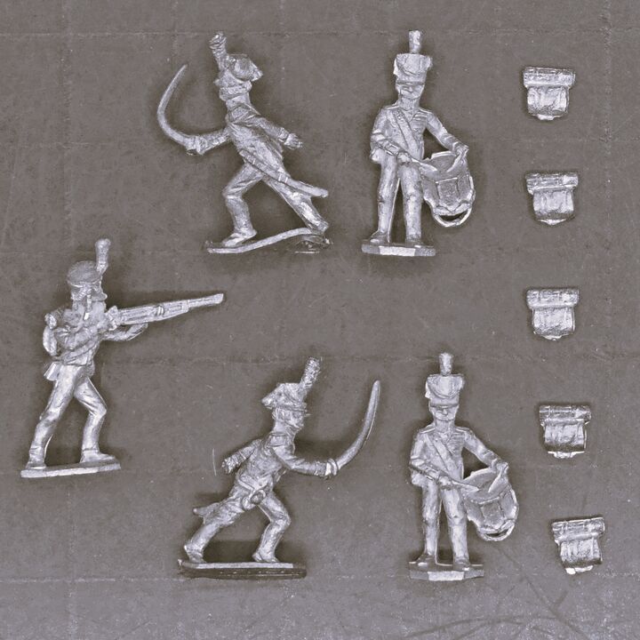 Minifigs, War of 1812 - US Infantry Minifigs, War of 1812 - US Infantry