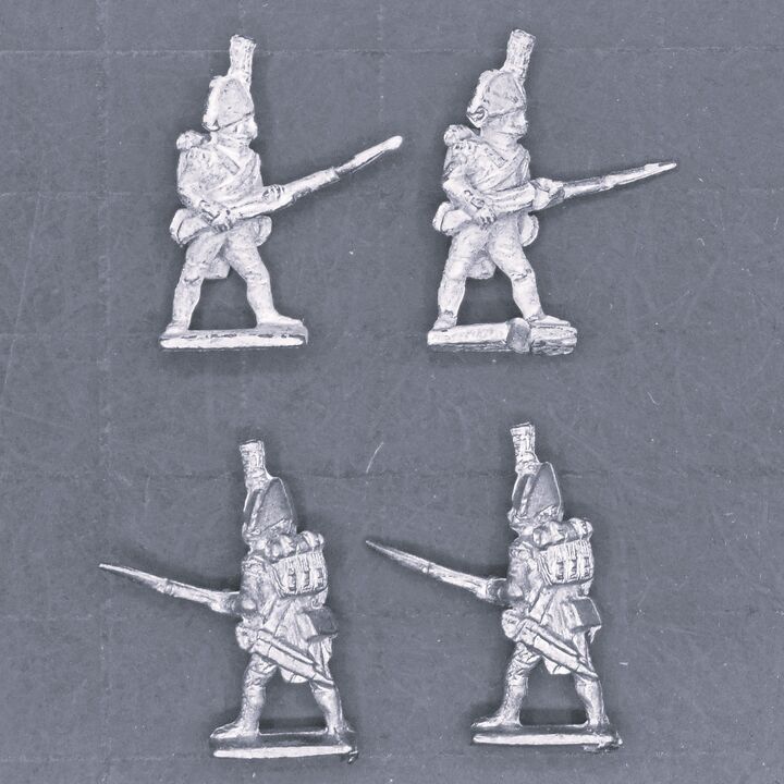 Minifigs, Napoleonic - Early French Grenadiers Minifigs, Napoleonic - Early French Grenadiers
