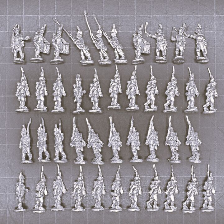 Blue Moon Manufacturing, Napoleonic - Swedish Infantry Blue Moon Manufacturing, Napoleonic - Swedish Infantry