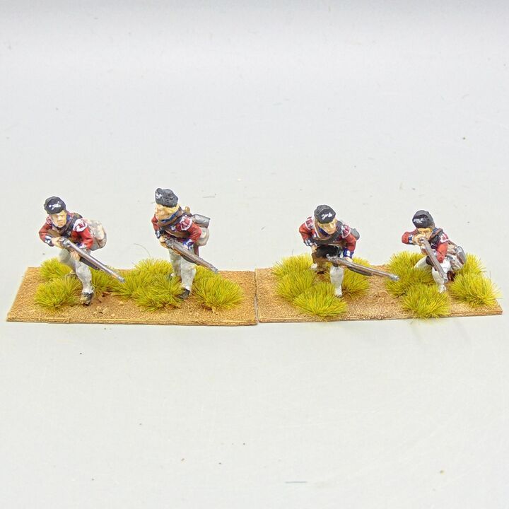 Grade D - Perry Miniatures - AWI - British or Loyalist Skirmishers