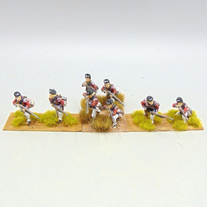 Grade D - Perry Miniatures - AWI - British or Loyalist Light Infantry