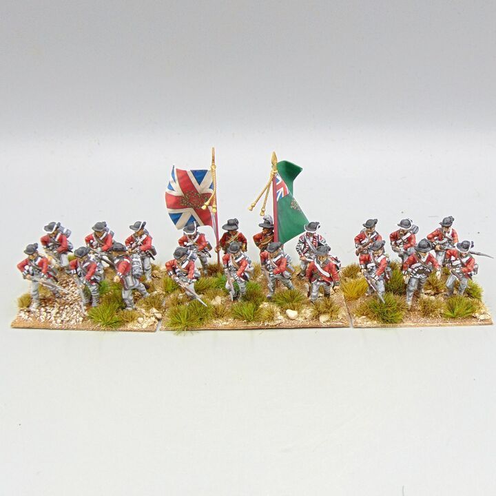 Grade D - Perry Miniatures - AWI - British Infantry Unit