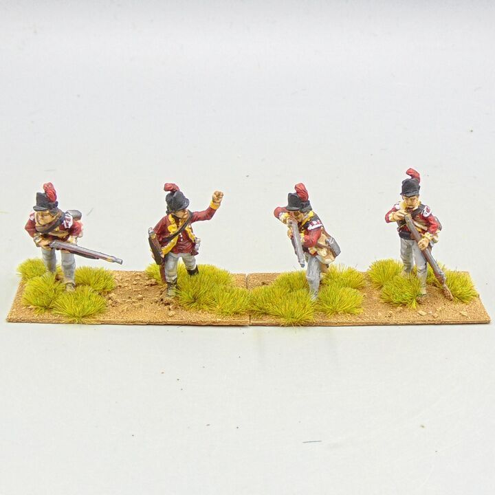 Grade D - Perry Miniatures - AWI - British or Loyalist Skirmishers