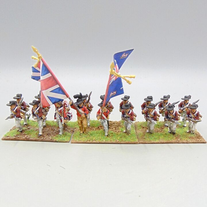 Grade D - Perry Miniatures - AWI - British Infantry Unit Grade D - Perry Miniatures - AWI - British Infantry Unit