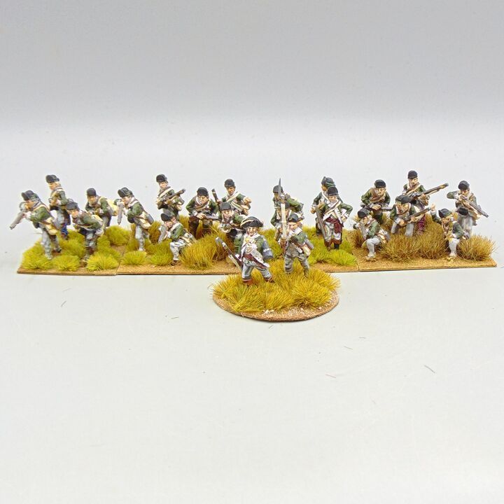 Grade D - Perry Miniatures - AWI - 'Butler's Rangers' Loyalist Militia Unit