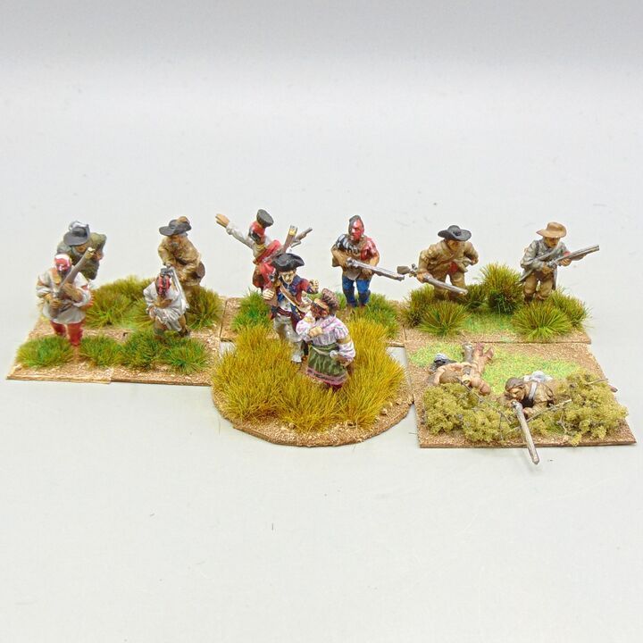 Grade D - Perry Miniatures - AWI - Brandt's Volunteers Loyalist Militia