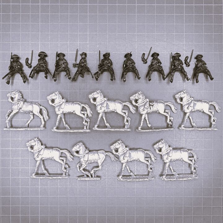Warfare Miniatures, Late C17th: Cavalry