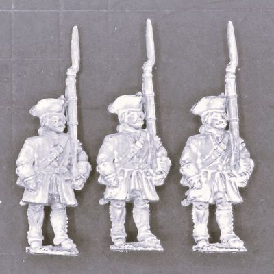Front Rank Miniatures, SYW: French Grenadiers, Marching Front Rank Miniatures, SYW: French Grenadiers, Marching