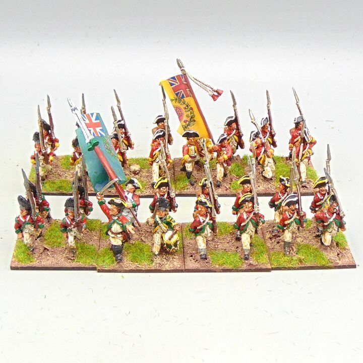 Grade D - Old Glory Corp. - AWI - British Line Infantry Units Grade D - Old Glory Corp. - AWI - British Line Infantry Units