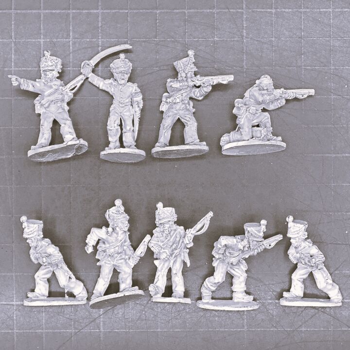 Boot Hill Miniatures, Texan Revolution & US/Mexican War: Mexican Cazadores Boot Hill Miniatures, Texan Revolution & US/Mexican War: Mexican Cazadores