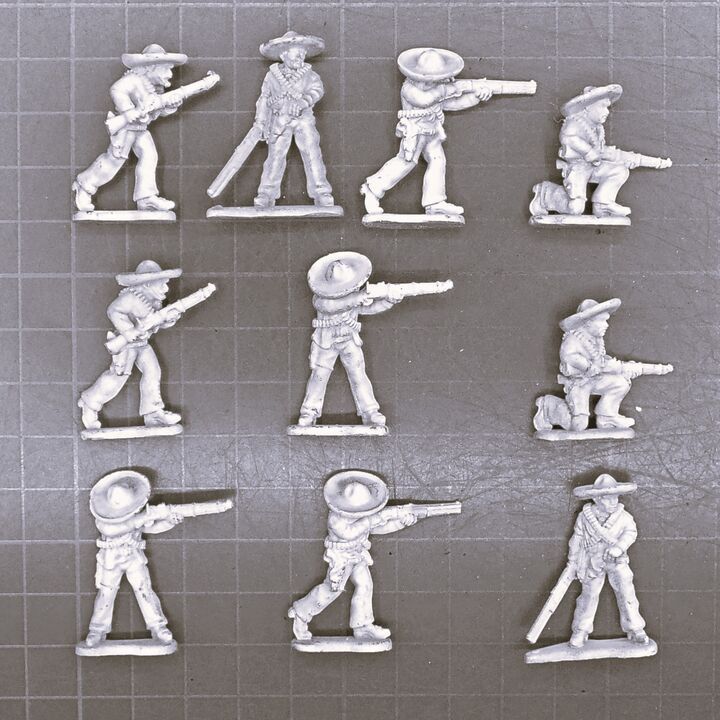 Black Sheep Miniatures, Old West: Mexican Banditos Black Sheep Miniatures, Old West: Mexican Banditos