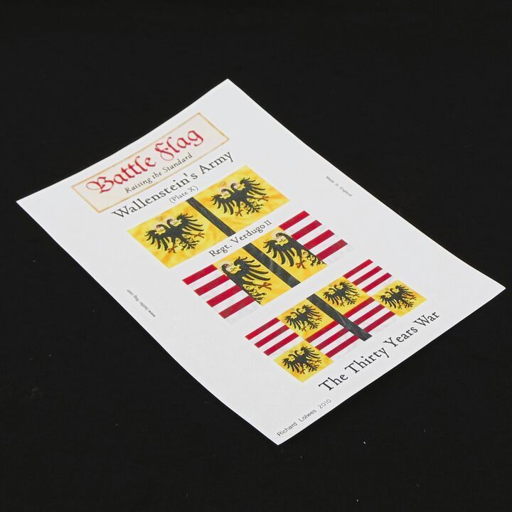 28mm,Battle Flag, TYW: Imperialist Catholic League Foot Regiment Flags 28mm,Battle Flag, TYW: Imperialist Catholic League Foot Regiment Flags