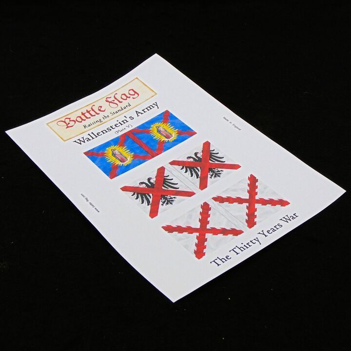 28mm,Battle Flag, TYW: Imperialist Catholic League Foot Regiment Flags