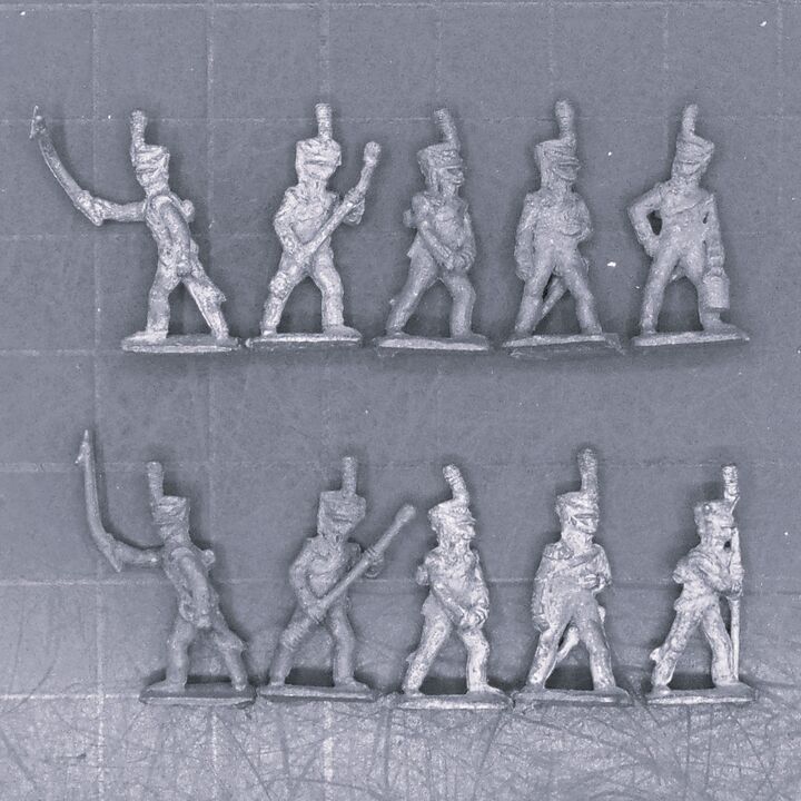 Minifigs, Napoleonic: Dutch Horse Artillery Crew