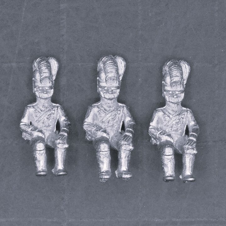 Minifigs, Napoleonic: British RHA Limber Riders Minifigs, Napoleonic: British RHA Limber Riders