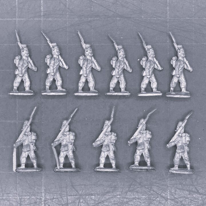 Minifigs, Napoleonic: Belgian Line Centre Company Infantry