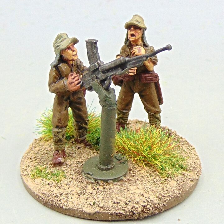 Grade D - Company B - WW2 Burma & Pacific - Japanese Anti Aircraft MG Team