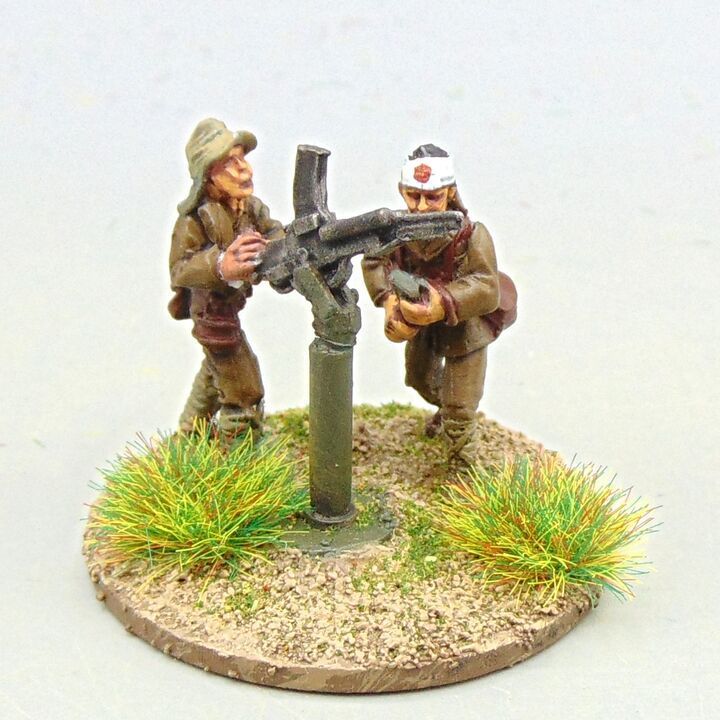 Grade D - Company B - WW2 Burma & Pacific - Japanese Anti Aircraft MG Team