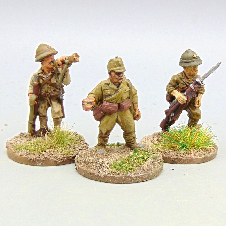 Grade D - Unidentified Manufacturer - WW2 Burma & Pacific - Japanese Infantry Grade D - Unidentified Manufacturer - WW2 Burma & Pacific - Japanese Infantry