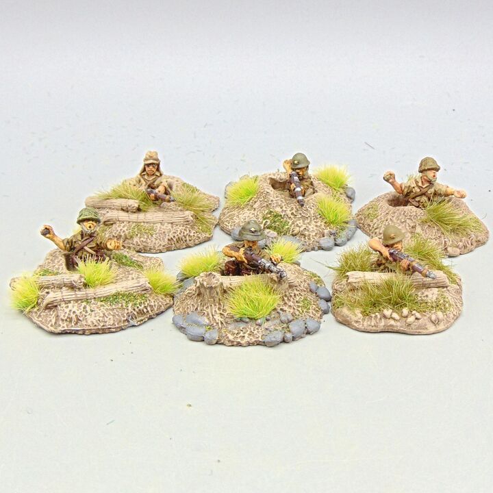 Grade D - TAG - WW2 Burma & Pacific - Japanese Infantry in Foxholes Grade D - TAG - WW2 Burma & Pacific - Japanese Infantry in Foxholes