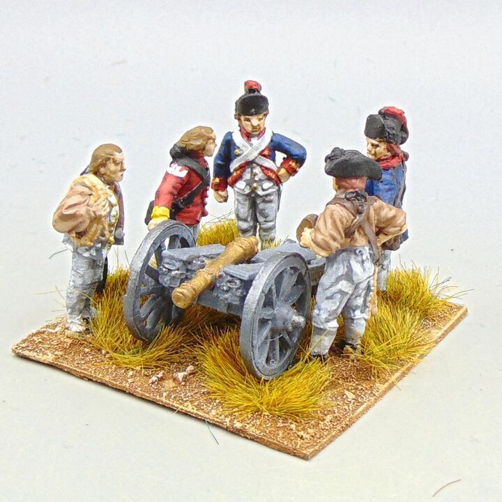 Grade D - Perry Miniatures - AWI - British Light Field Gun & Crew
