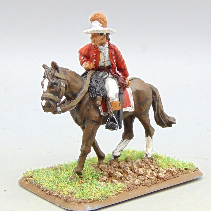 Grade D - Perry Miniatures - AWI - Mounted British Officer