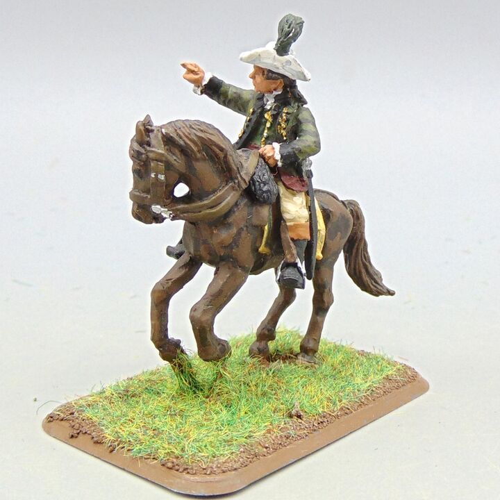 Grade D - Perry Miniatures - AWI - Mounted British Officer - Tarleton