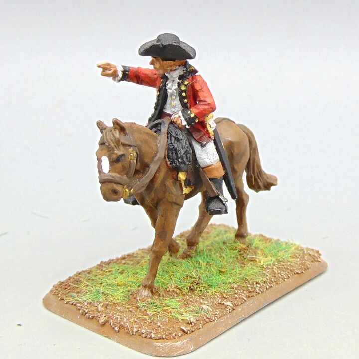 Grade D - Perry Miniatures - AWI - Mounted British Officer