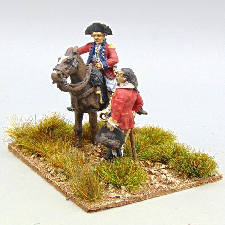 Grade C - Perry Miniatures- AWI - British Command Group Grade C - Perry Miniatures- AWI - British Command Group
