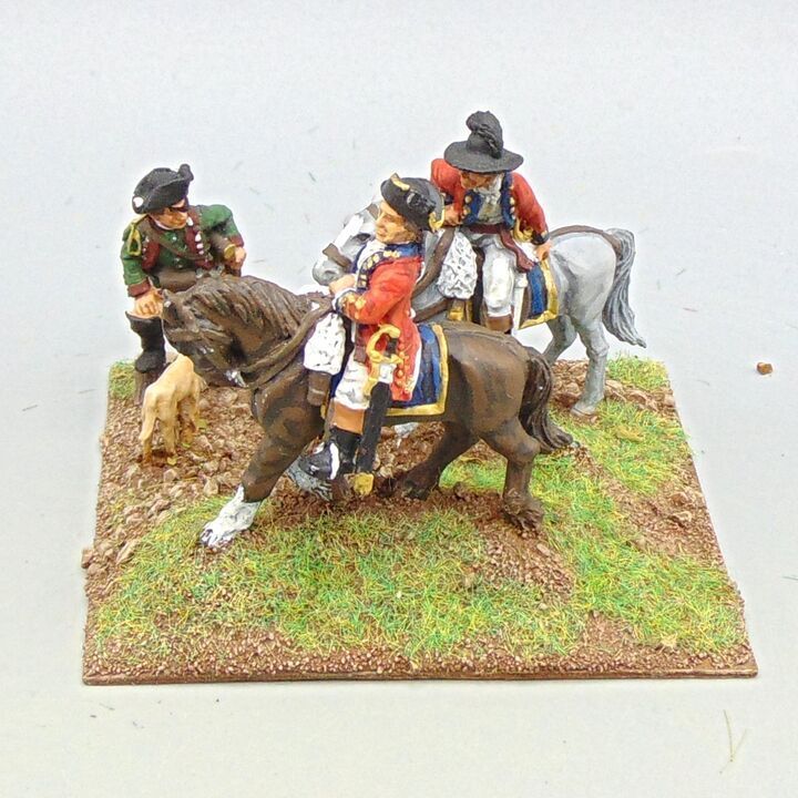Grade C - Perry Miniatures- AWI - British & Hessian Command Group Grade C - Perry Miniatures- AWI - British & Hessian Command Group