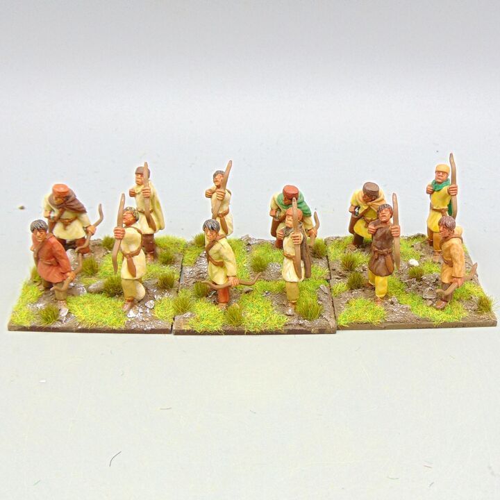 Grade D - Footsore Miniatures - Late Roman/Romano British - Levy Archers Grade D - Footsore Miniatures - Late Roman/Romano British - Levy Archers