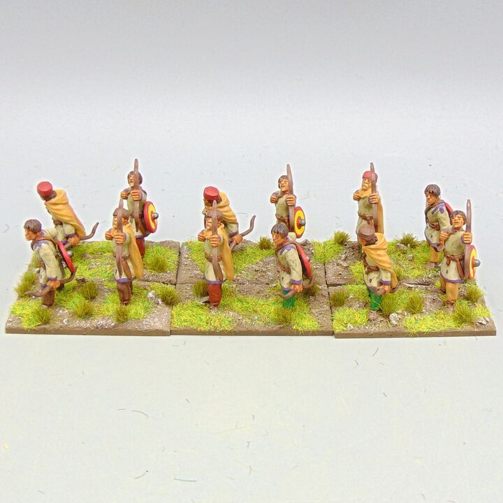 Grade D - Footsore Miniatures - Late Roman - Levy Archers
